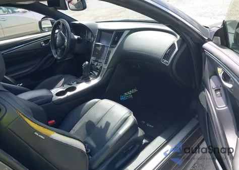 2018 Infiniti Q60 3.0T Luxe z USA, uszkodzony, nr VIN JN1EV7EL9JM393075